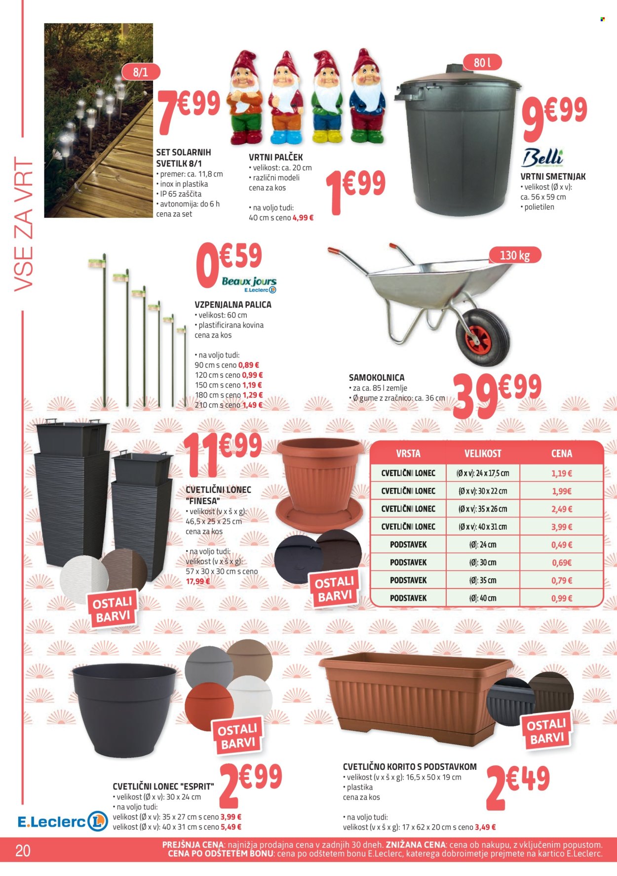 E.Leclerc katalog - 10.4.2024 - 25.5.2024. Stran 20