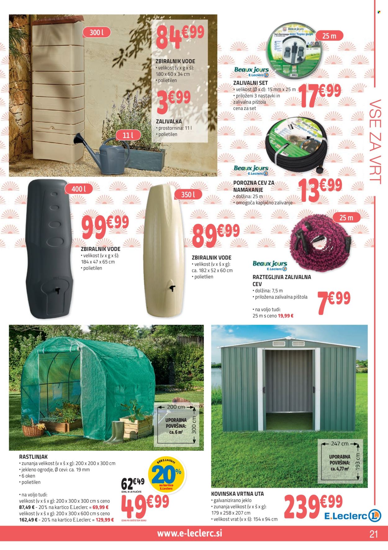 E.Leclerc katalog - 10.4.2024 - 25.5.2024. Stran 21