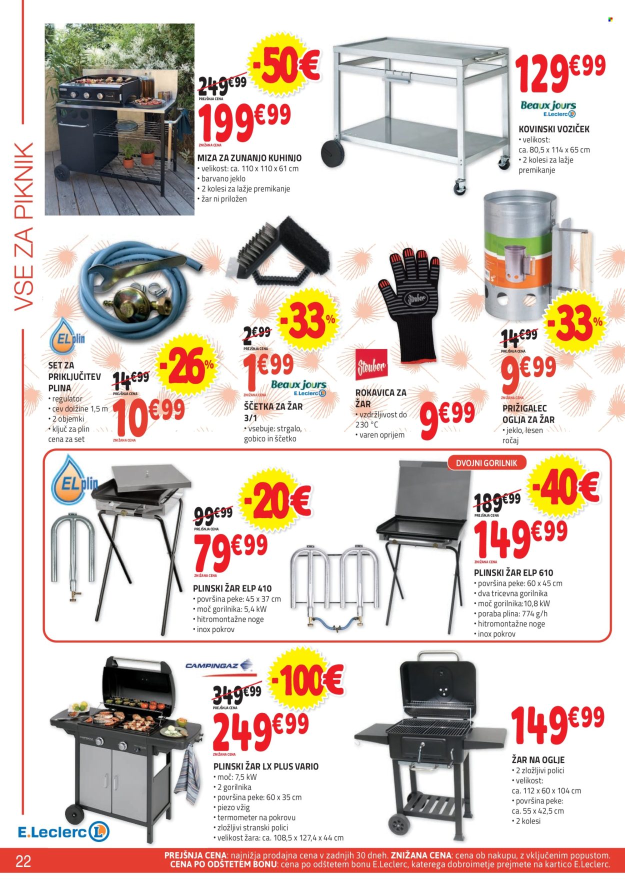 E.Leclerc katalog - 10.4.2024 - 25.5.2024. Stran 22