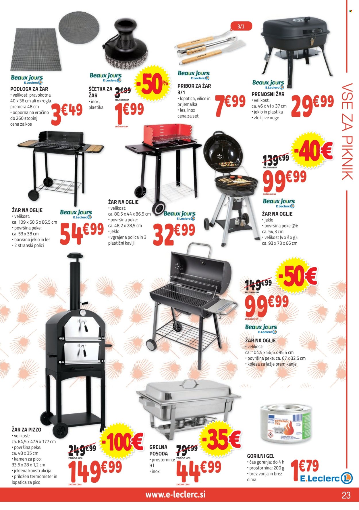 E.Leclerc katalog - 10.4.2024 - 25.5.2024. Stran 23