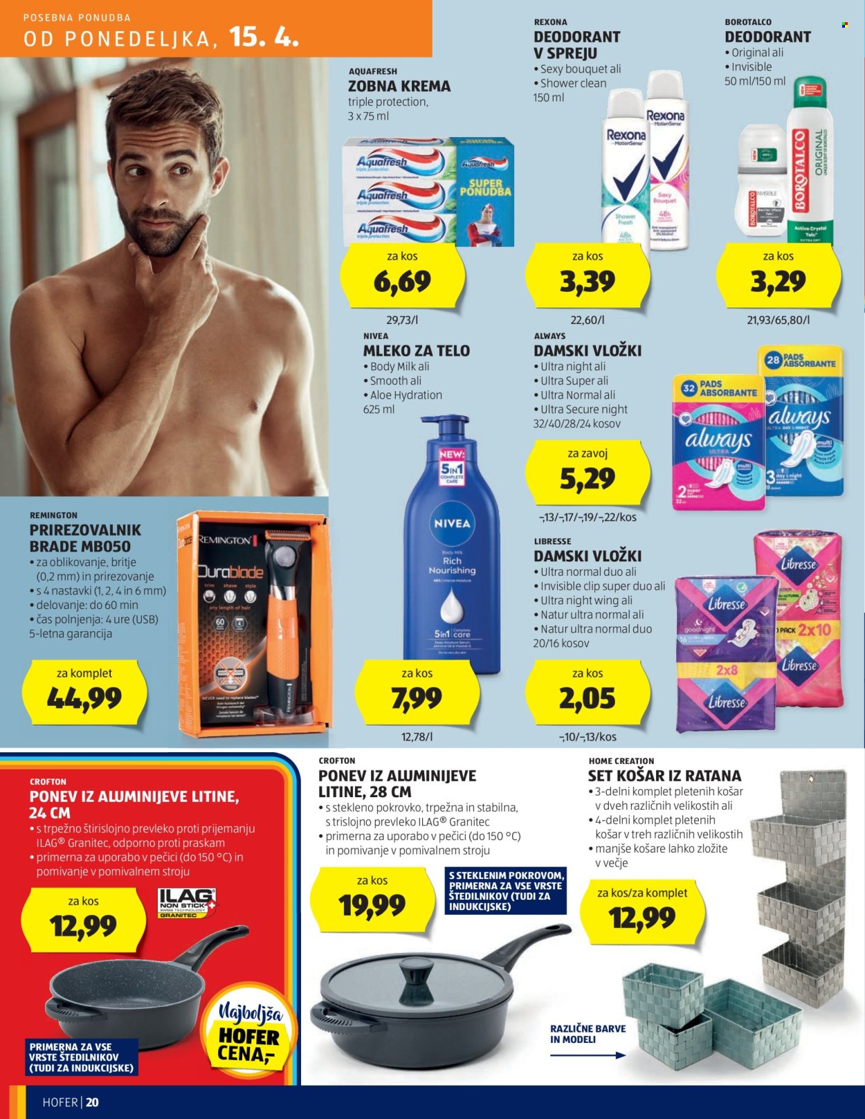 Hofer katalog - 11.4.2024 - 20.4.2024. Stran 20