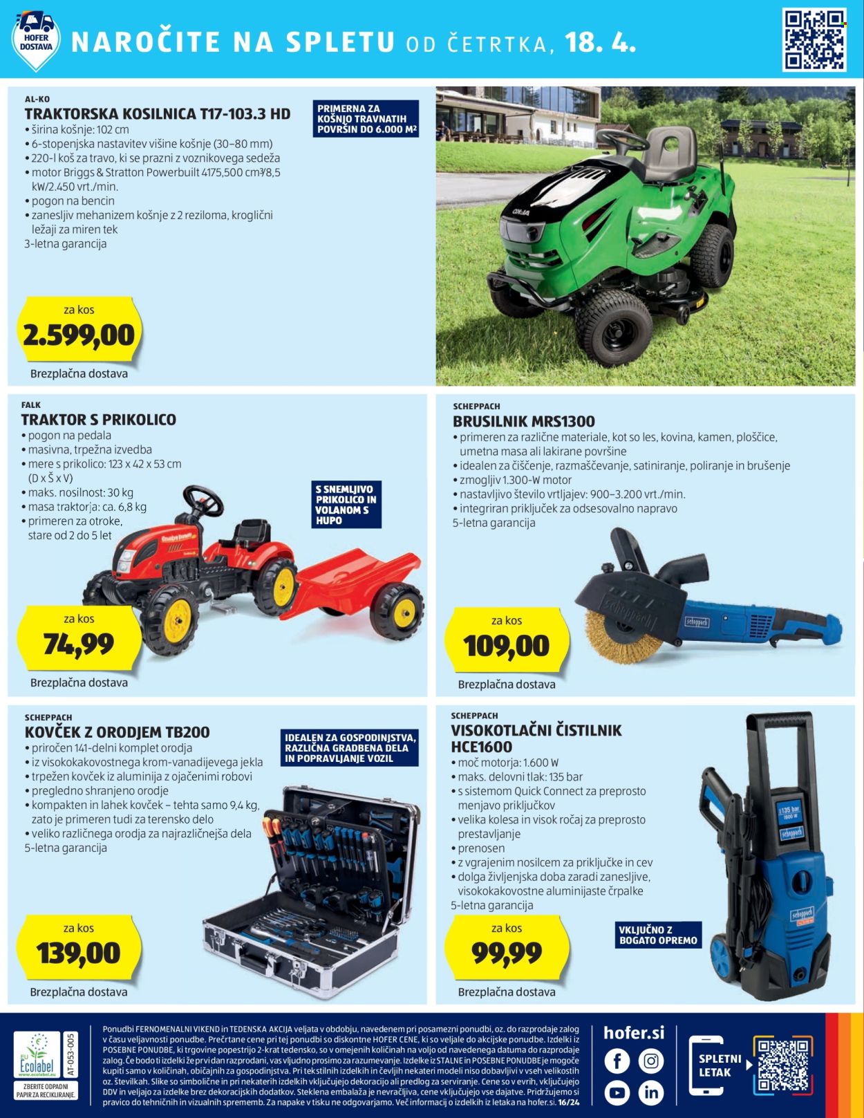 Hofer katalog - 11.4.2024 - 20.4.2024. Stran 28