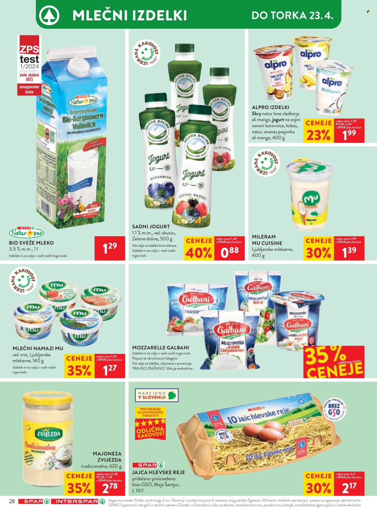 SPAR katalog - 17.4.2024 - 29.4.2024. Stran 30