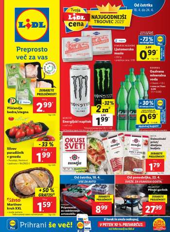 Lidl katalog - 18.4.2024 - 24.4.2024.