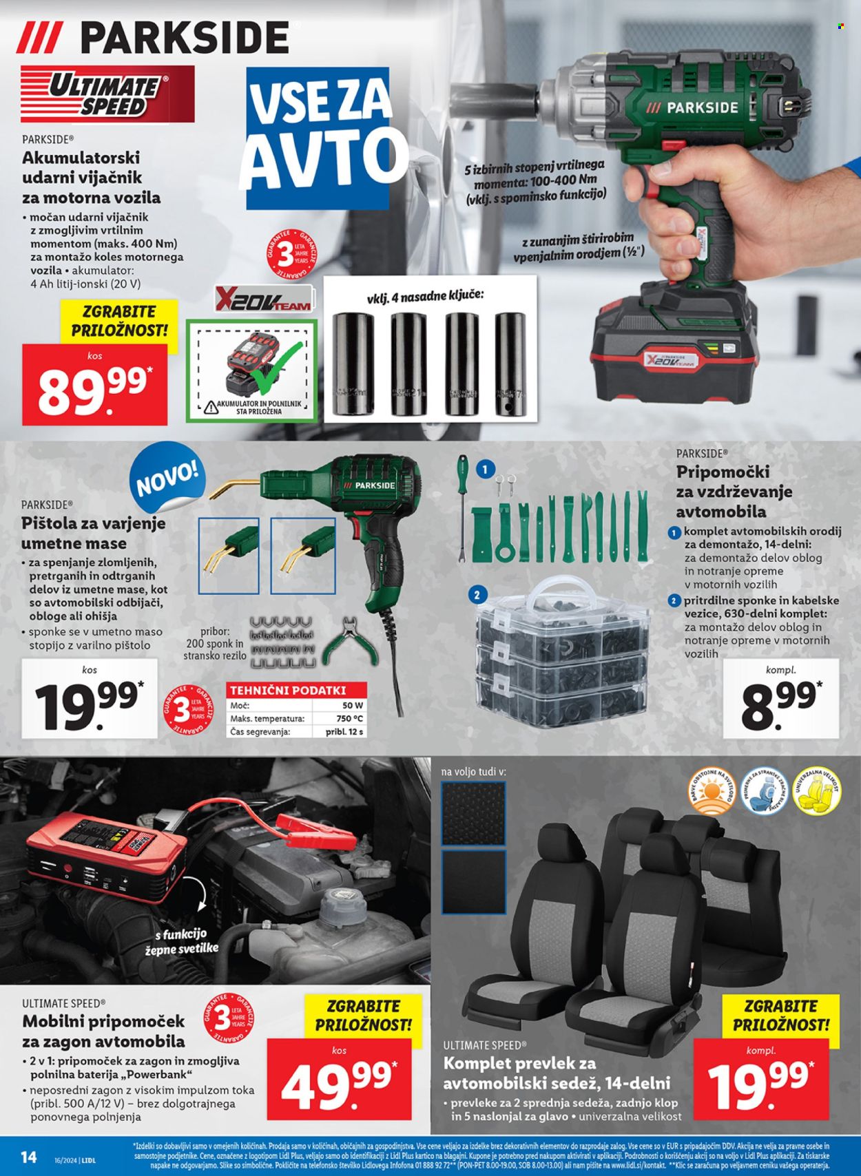 Lidl katalog - 18.4.2024 - 24.4.2024. Stran 30
