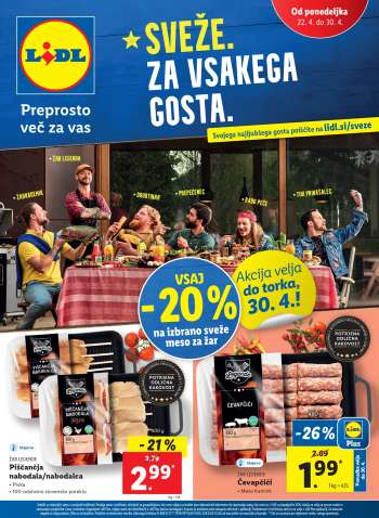 Lidl katalog - 22.4.2024 - 30.4.2024.