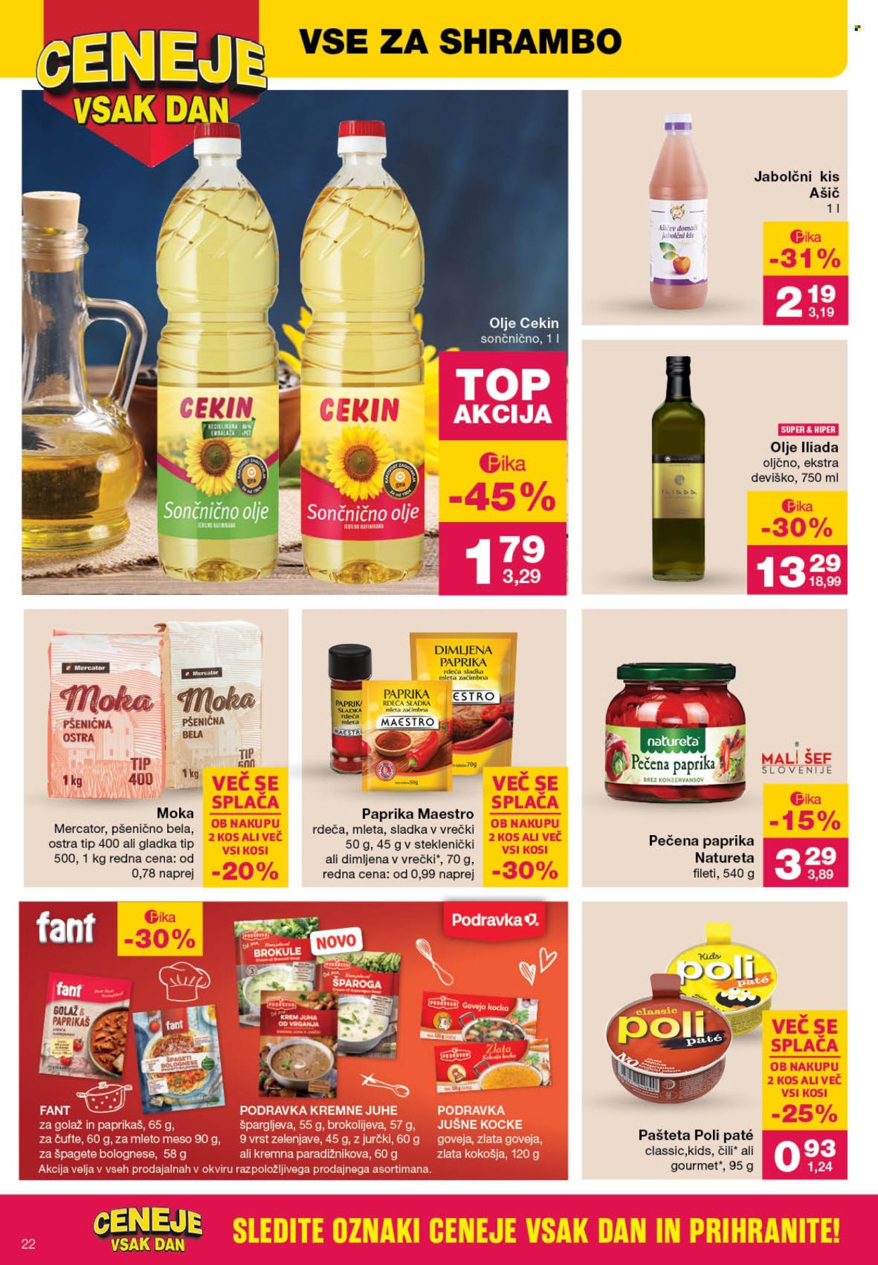 Mercator katalog - 18.4.2024 - 24.4.2024. Stran 22