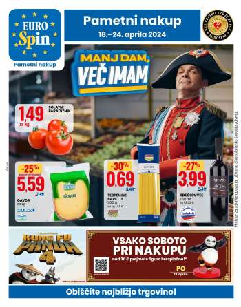 EuroSpin katalog - 18.4.2024 - 24.4.2024.