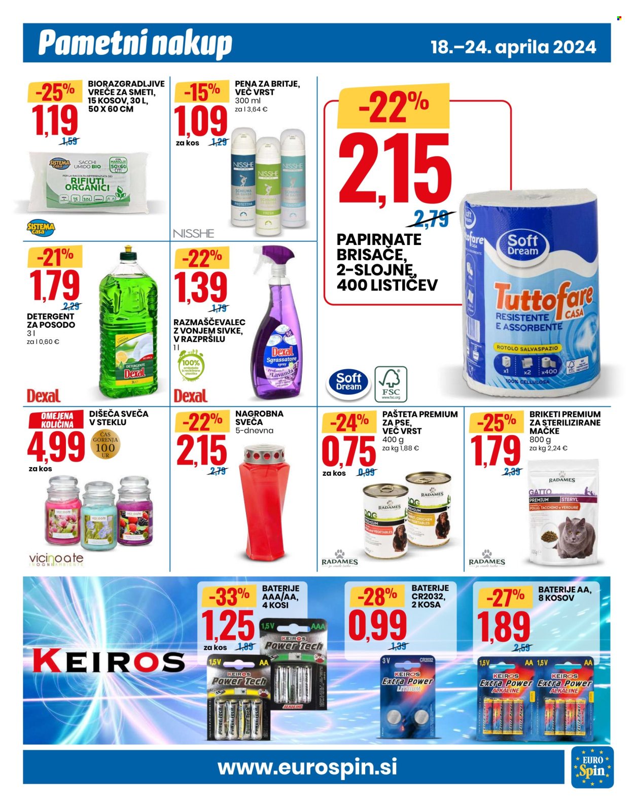 EuroSpin katalog - 18.4.2024 - 24.4.2024. Stran 9