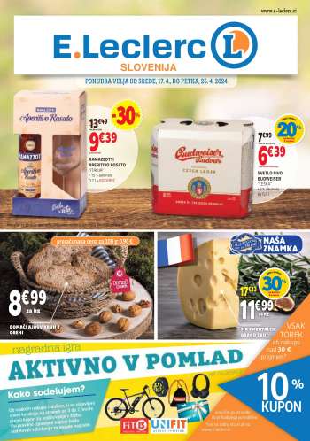 E.Leclerc katalog - 17.4.2024 - 26.4.2024.