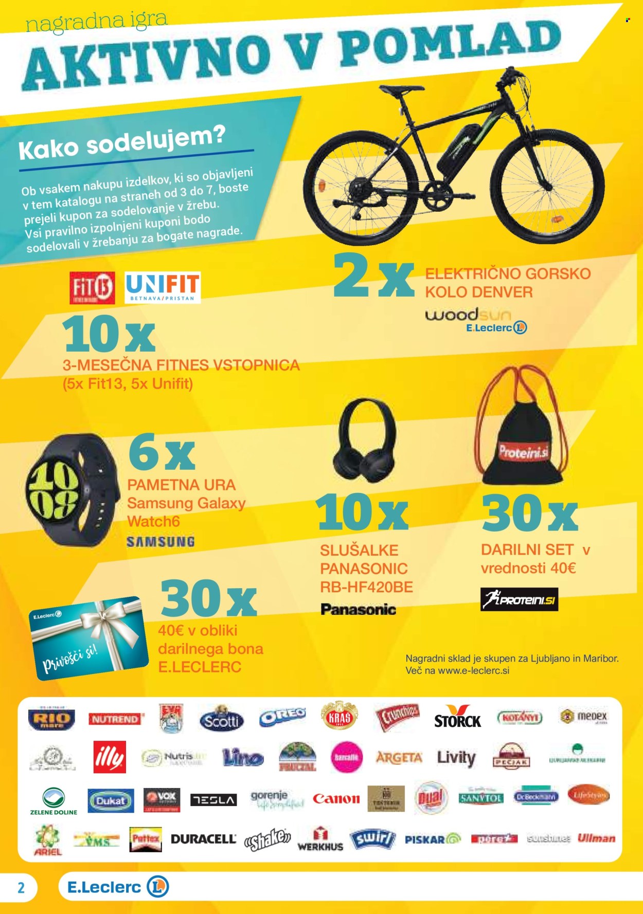 E.Leclerc katalog - 17.4.2024 - 26.4.2024. Stran 2