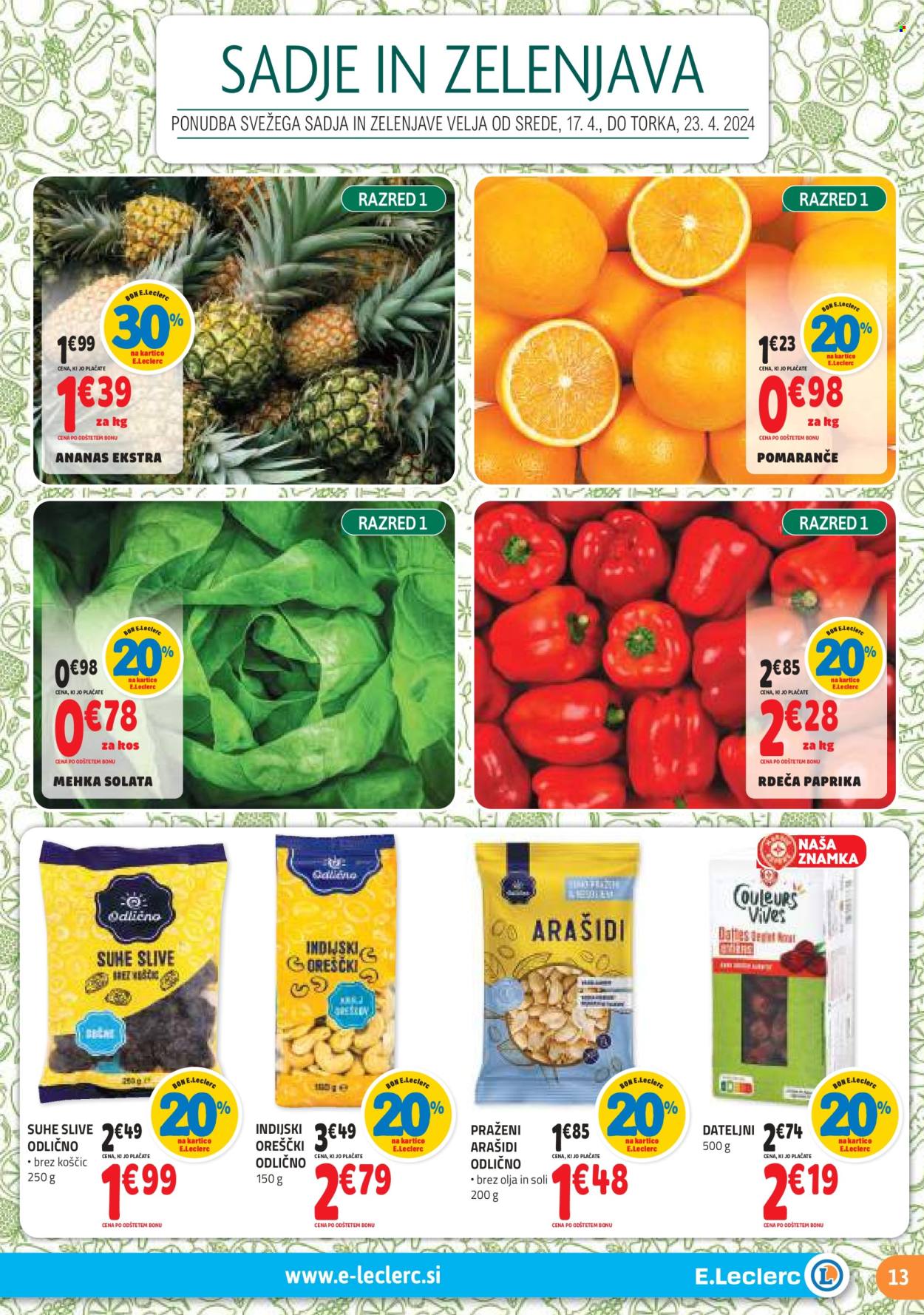 E.Leclerc katalog - 17.4.2024 - 26.4.2024. Stran 13