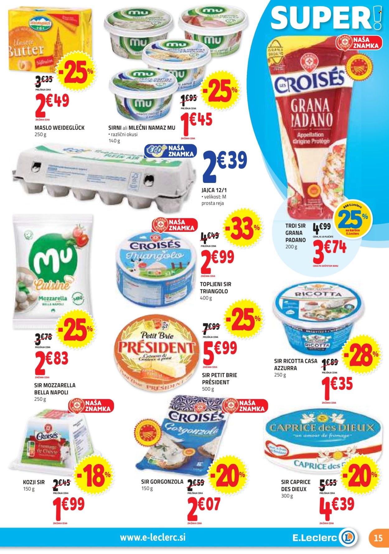E.Leclerc katalog - 17.4.2024 - 26.4.2024. Stran 15