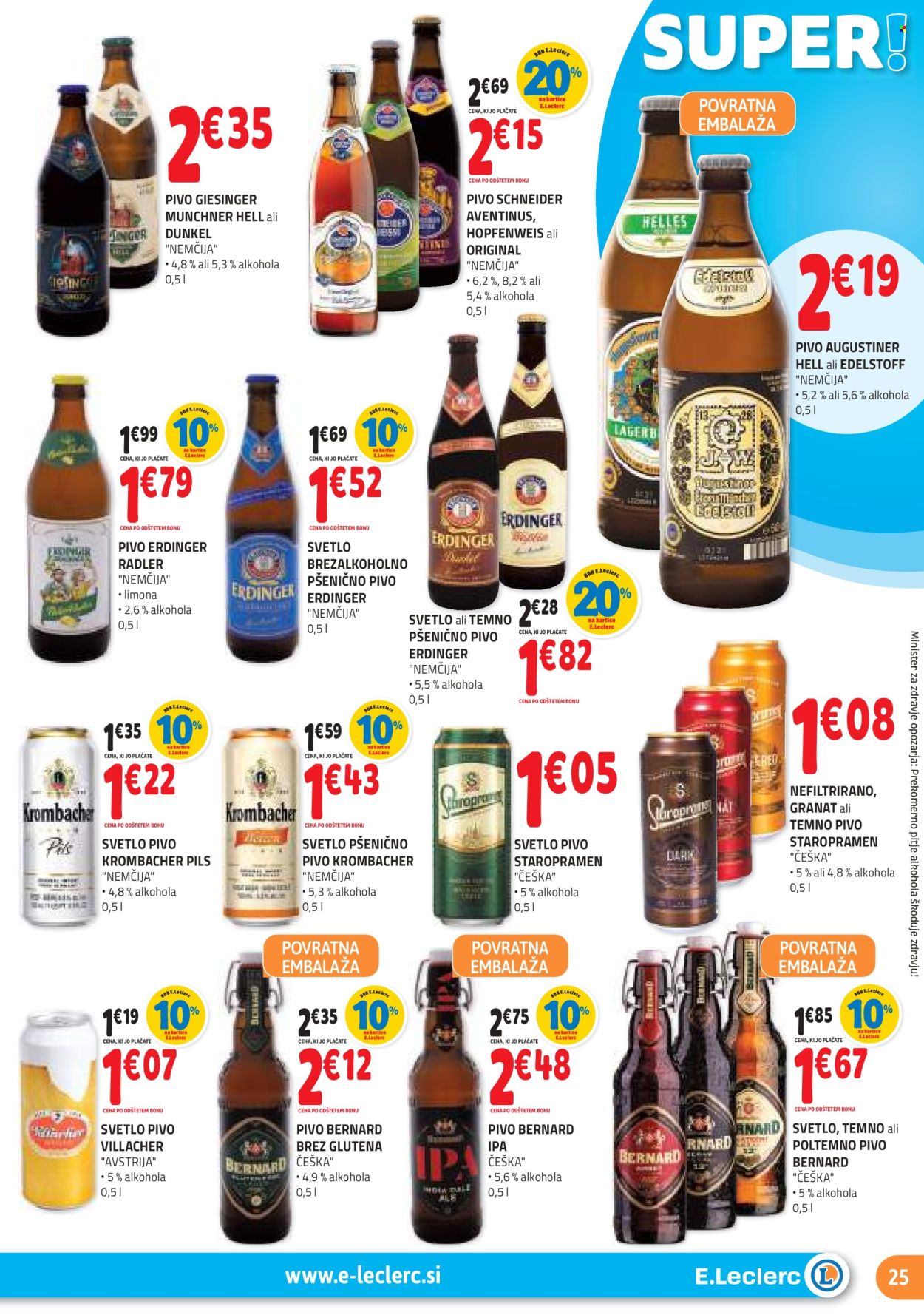 E.Leclerc katalog - 17.4.2024 - 26.4.2024. Stran 25