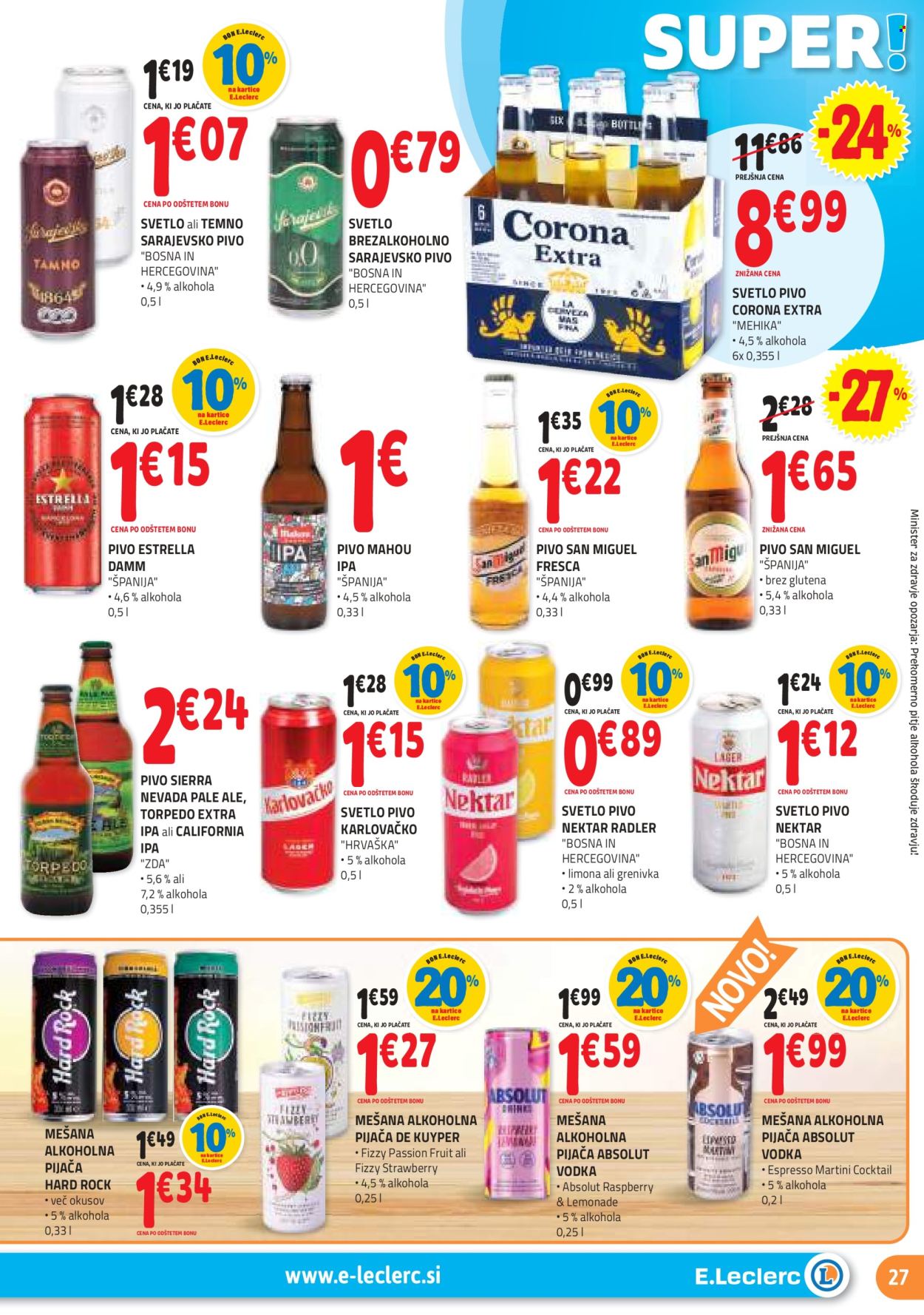 E.Leclerc katalog - 17.4.2024 - 26.4.2024. Stran 27