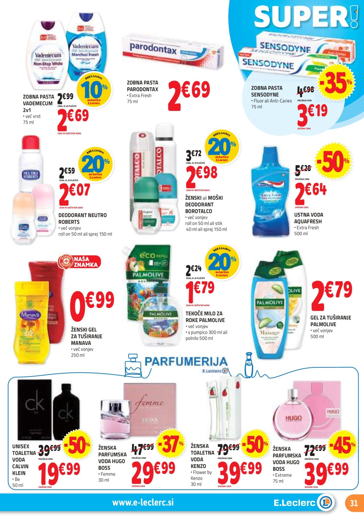 E.Leclerc katalog - 17.4.2024 - 26.4.2024. Stran 31