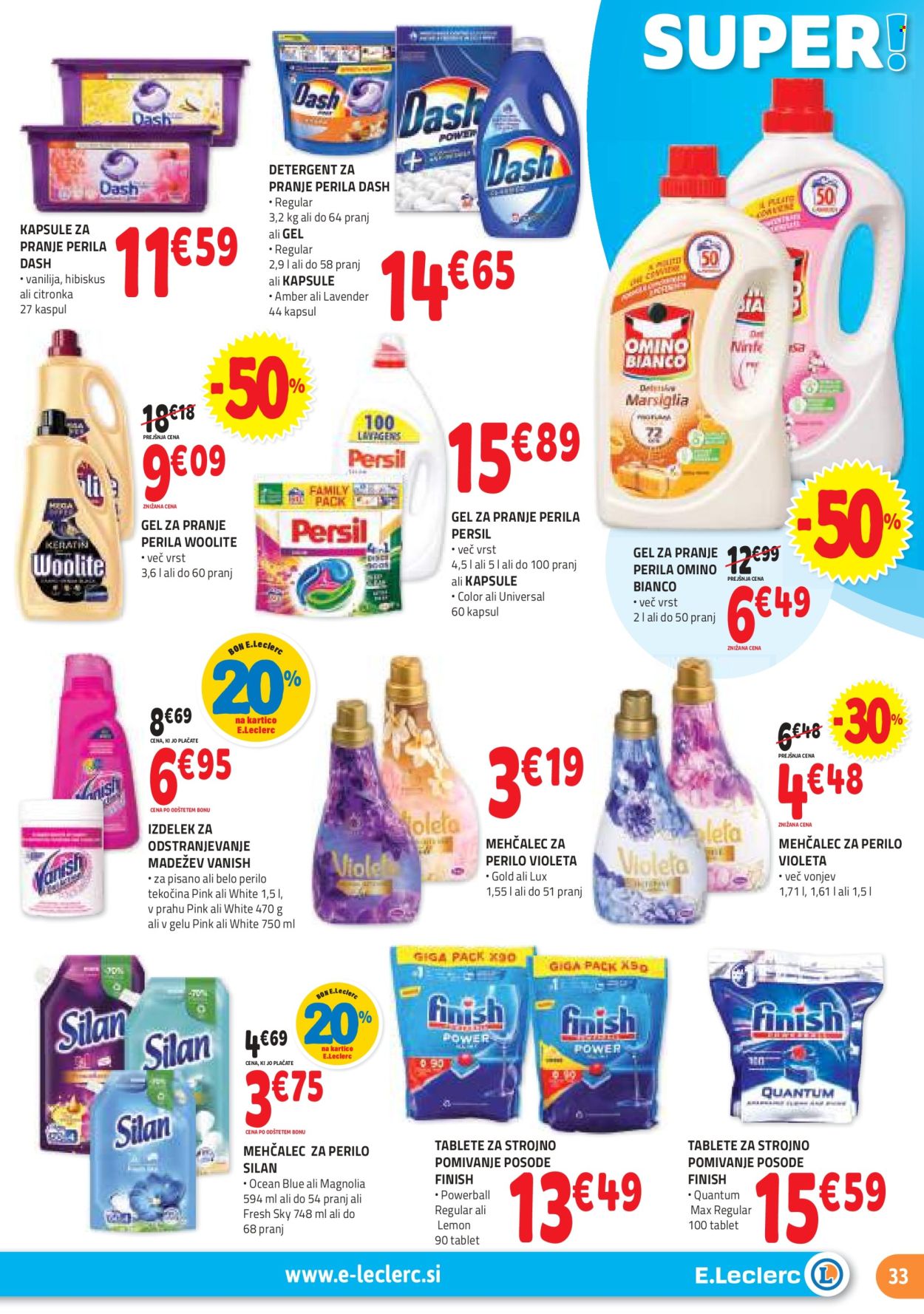 E.Leclerc katalog - 17.4.2024 - 26.4.2024. Stran 33