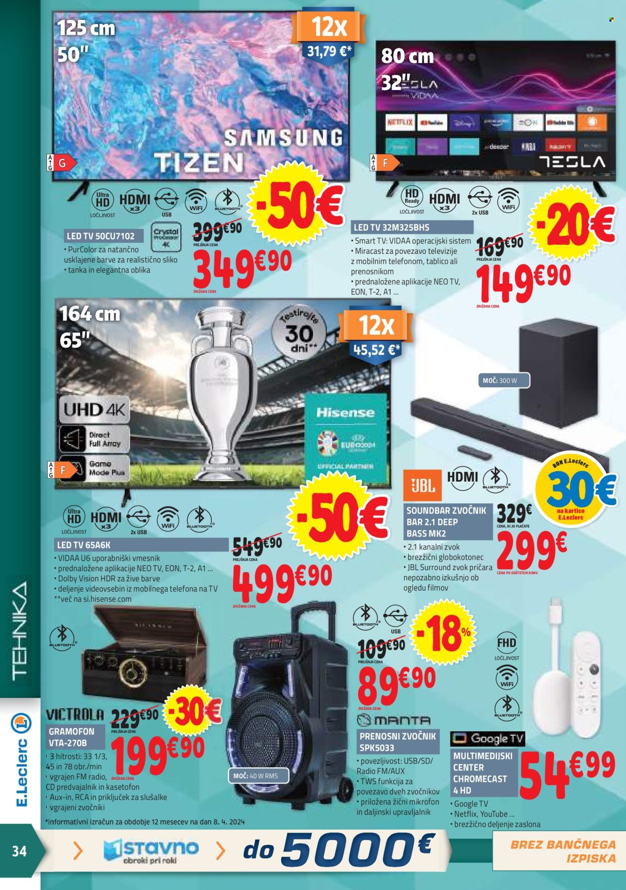 E.Leclerc katalog - 17.4.2024 - 26.4.2024. Stran 34