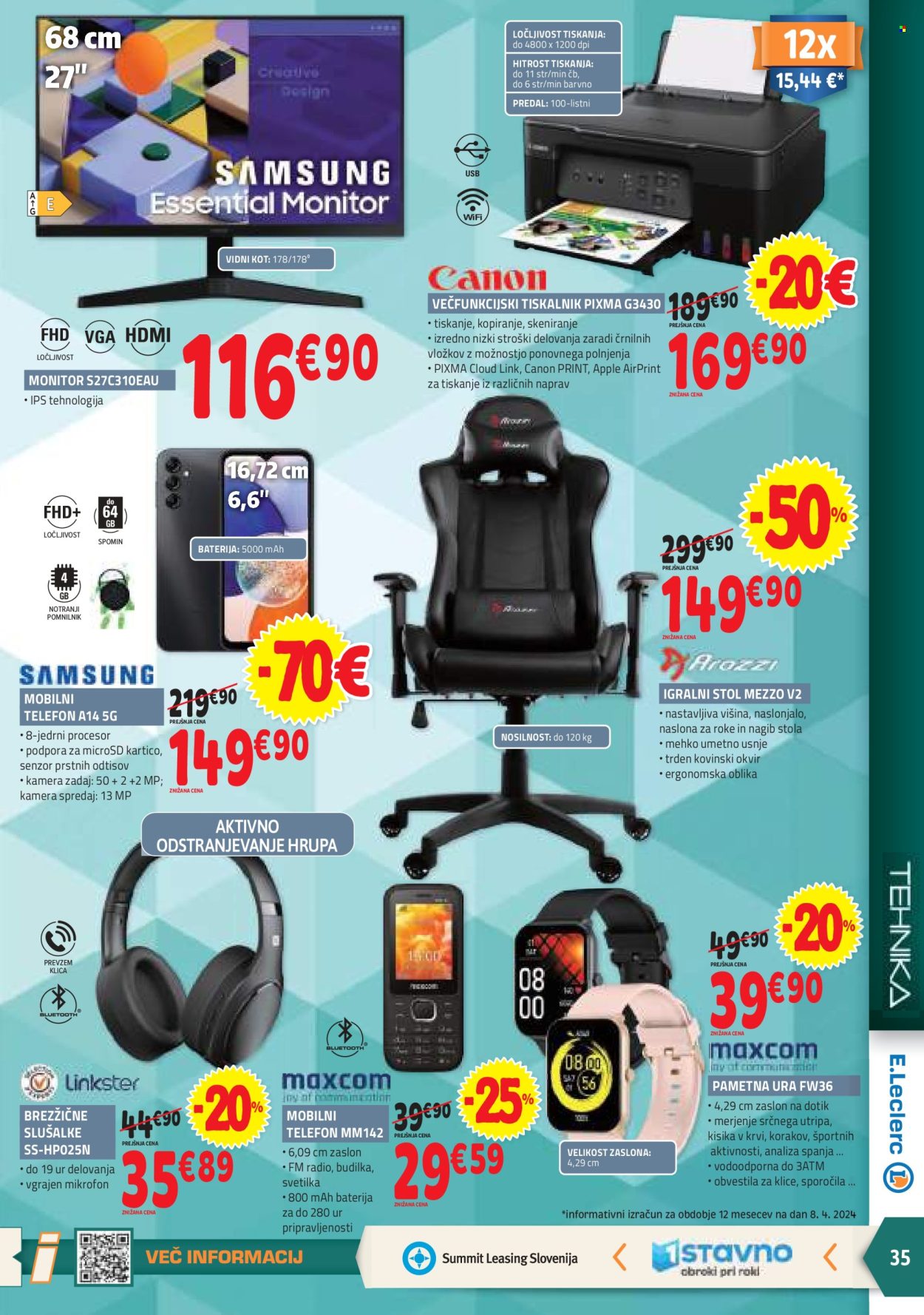 E.Leclerc katalog - 17.4.2024 - 26.4.2024. Stran 35