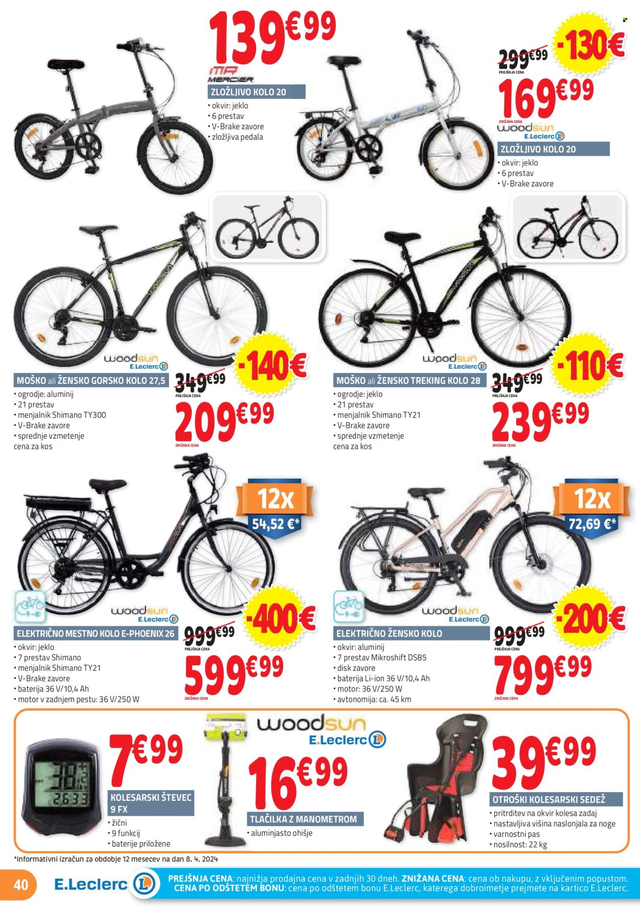 E.Leclerc katalog - 17.4.2024 - 26.4.2024. Stran 40