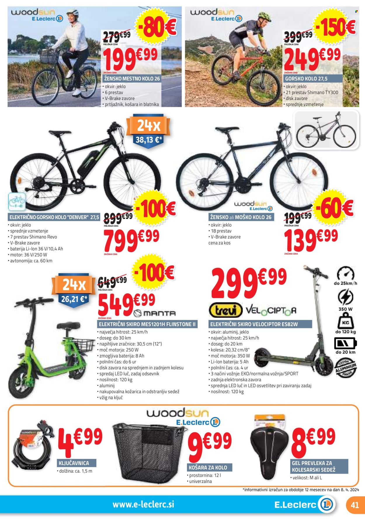 E.Leclerc katalog - 17.4.2024 - 26.4.2024. Stran 41