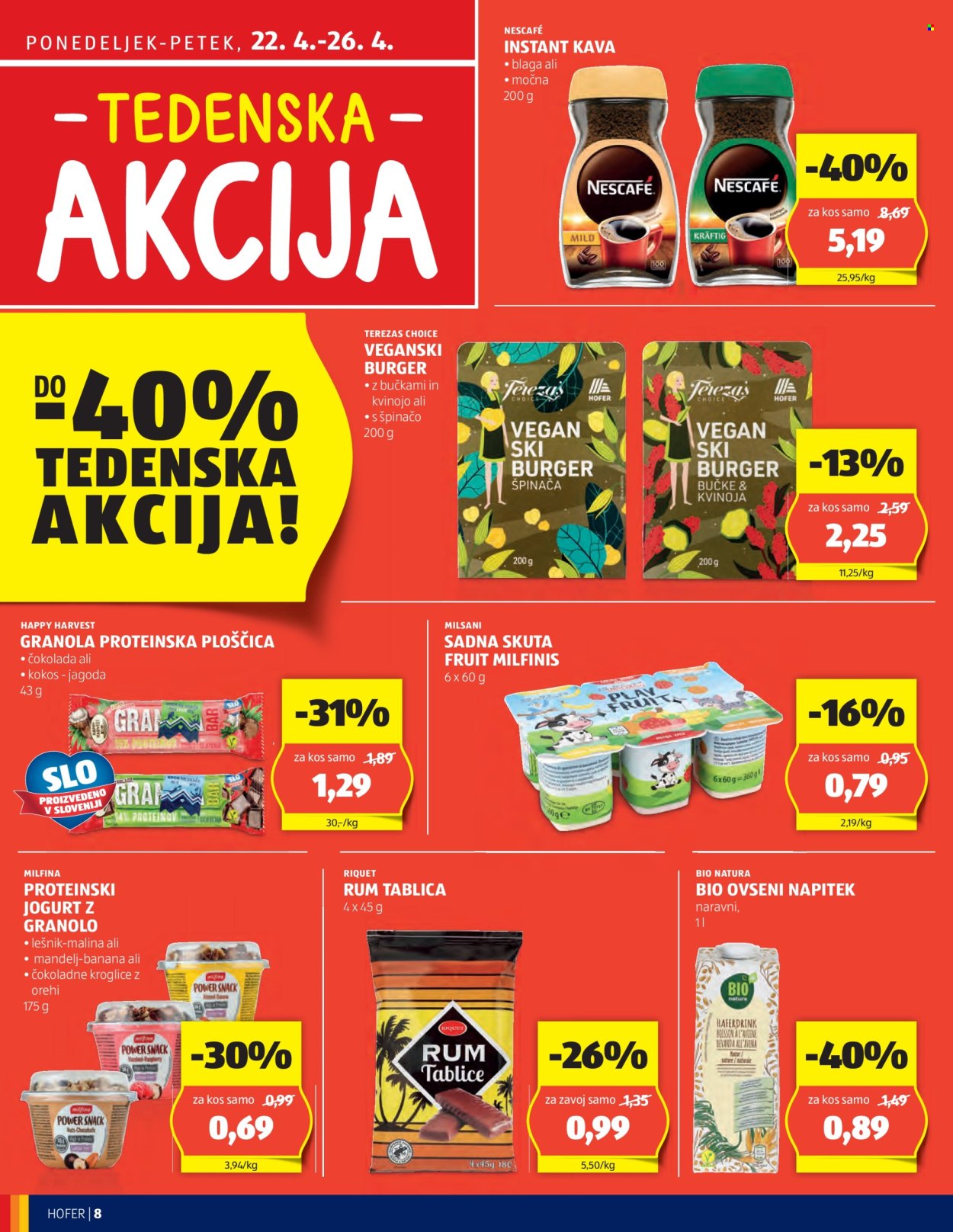 Hofer katalog - 18.4.2024 - 26.4.2024. Stran 8