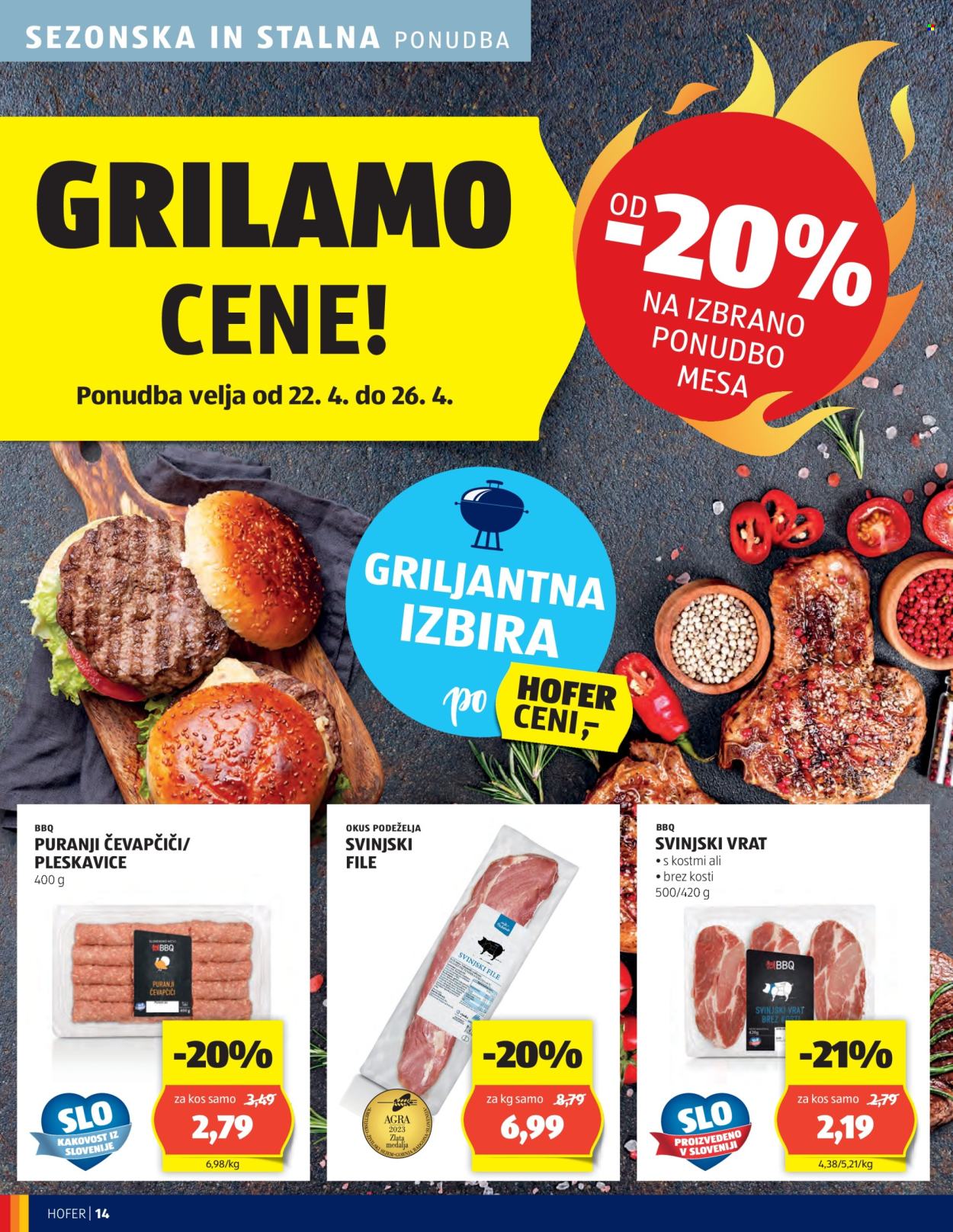 Hofer katalog - 18.4.2024 - 26.4.2024. Stran 14