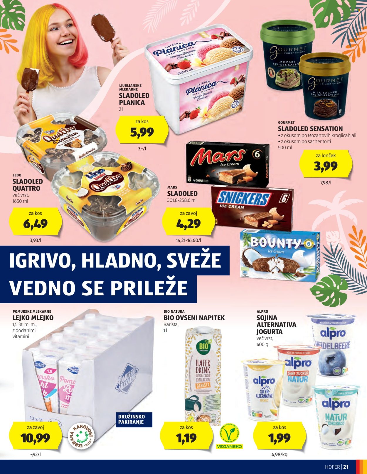 Hofer katalog - 18.4.2024 - 26.4.2024. Stran 21