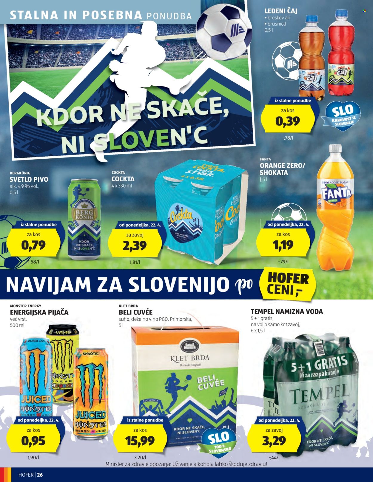 Hofer katalog - 18.4.2024 - 26.4.2024. Stran 26