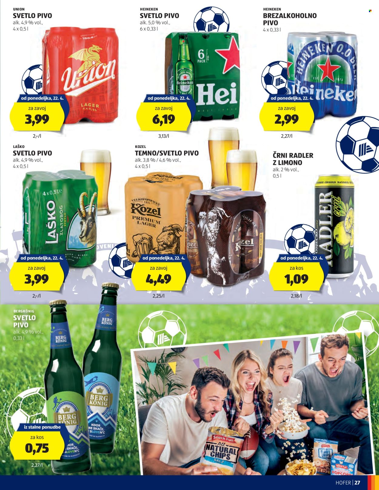 Hofer katalog - 18.4.2024 - 26.4.2024. Stran 27