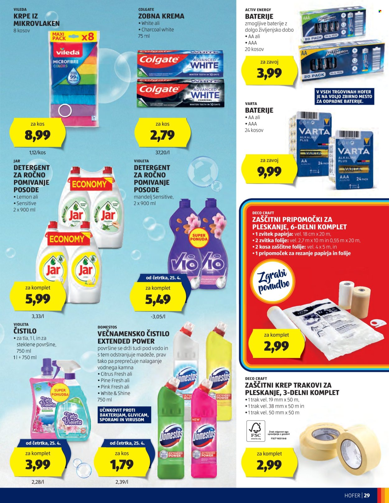 Hofer katalog - 18.4.2024 - 26.4.2024. Stran 29