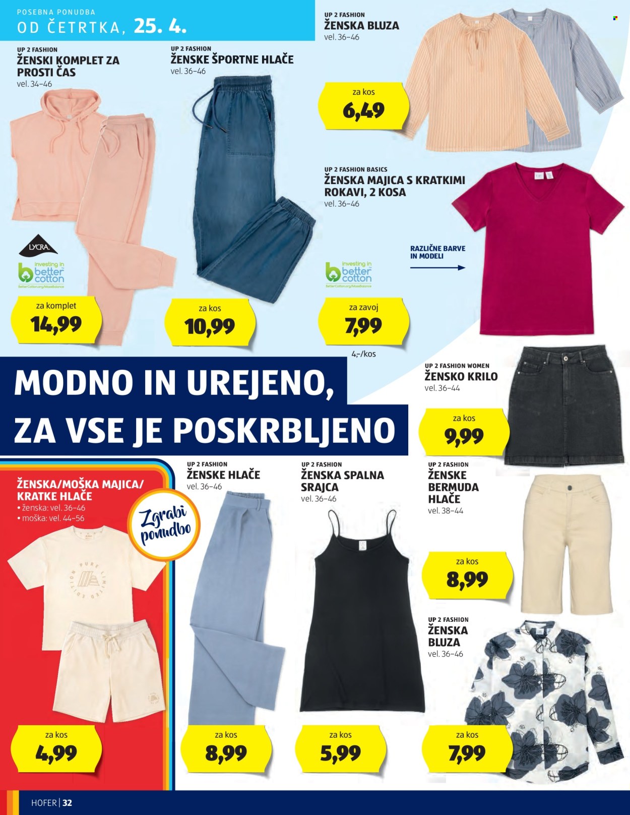 Hofer katalog - 18.4.2024 - 26.4.2024. Stran 32