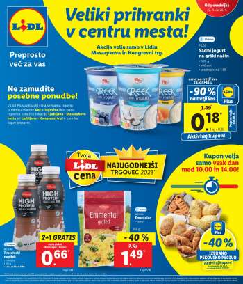 Lidl katalog - 22.4.2024 - 26.4.2024.