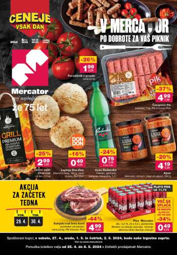 Mercator katalog - 25.4.2024 - 8.5.2024.