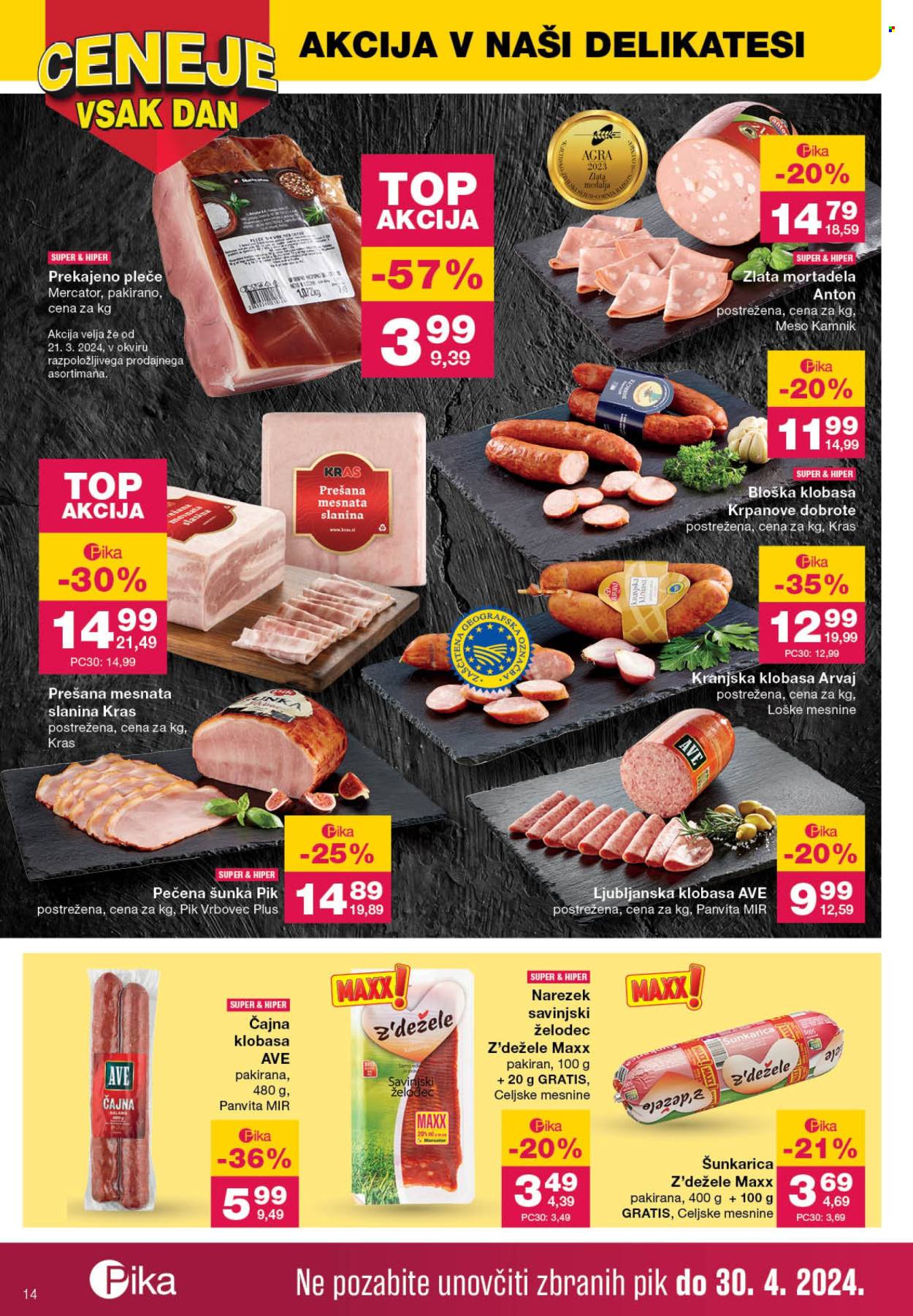 Mercator katalog - 25.4.2024 - 8.5.2024. Stran 14