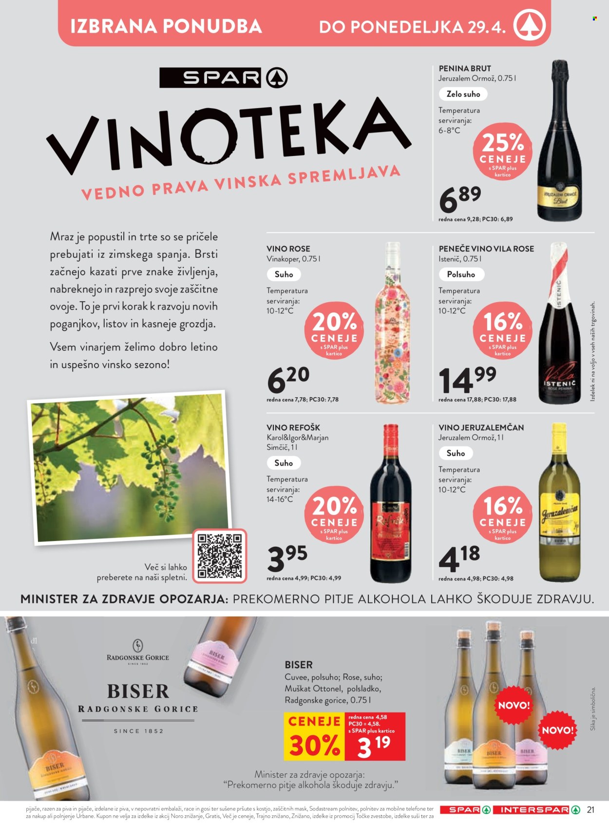 SPAR katalog - 24.4.2024 - 29.4.2024. Stran 25