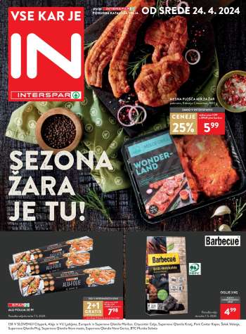 INTERSPAR katalog - 29.4.2024 - 7.5.2024.