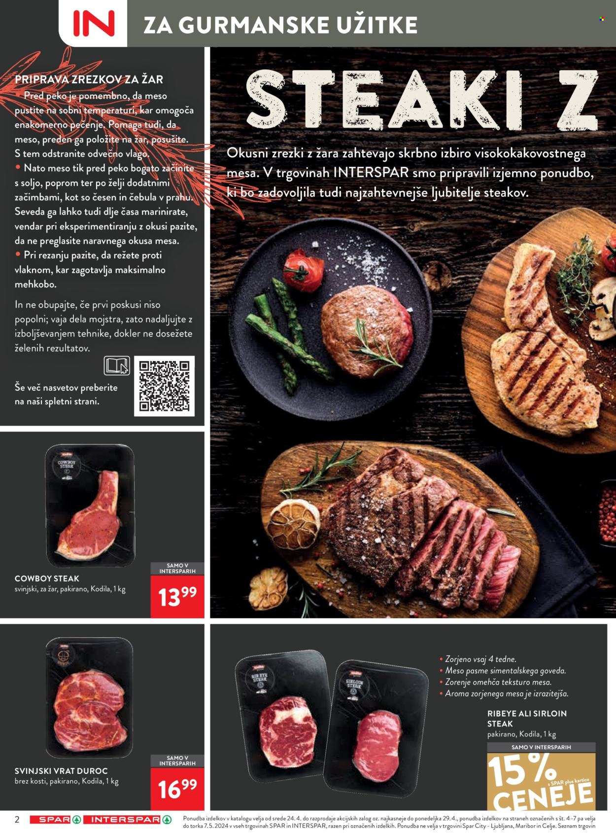 INTERSPAR katalog - 29.4.2024 - 7.5.2024. Stran 2