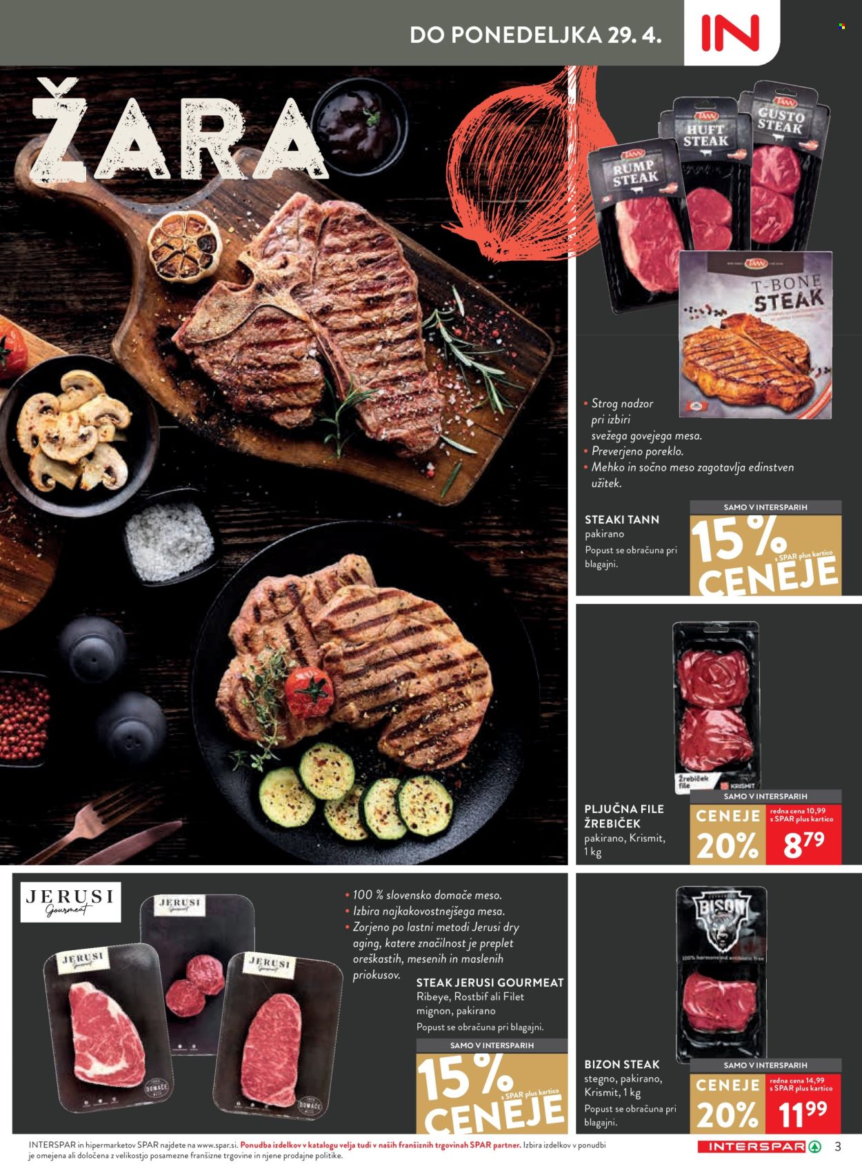 INTERSPAR katalog - 29.4.2024 - 7.5.2024. Stran 3