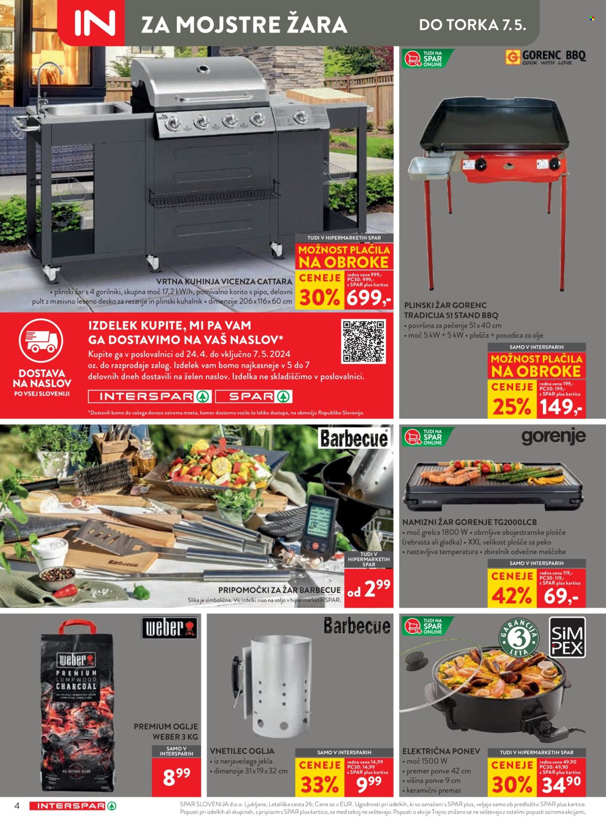 INTERSPAR katalog - 29.4.2024 - 7.5.2024. Stran 4
