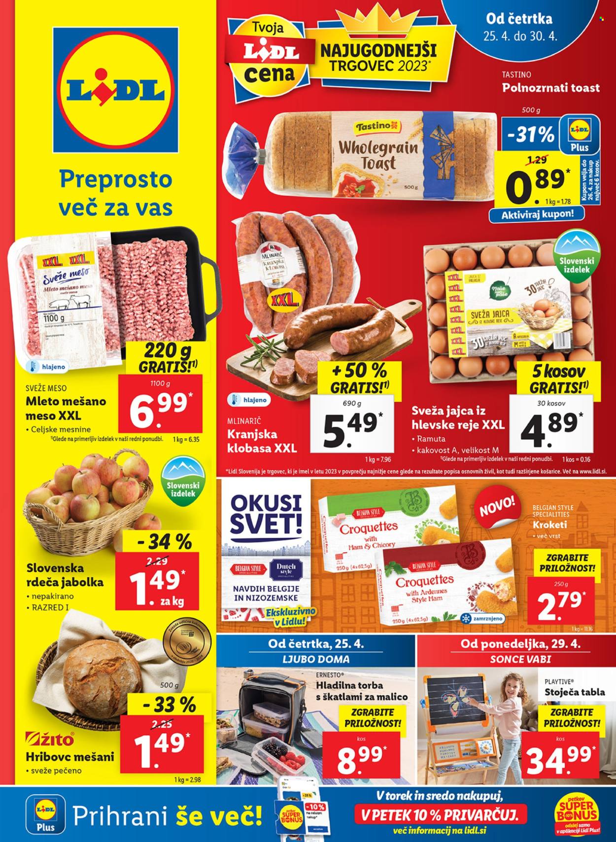 Lidl katalog - 25.4.2024 - 30.4.2024. Stran 1