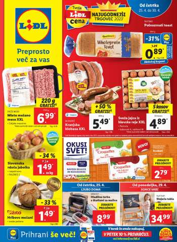 Lidl katalog - 25.4.2024 - 30.4.2024.