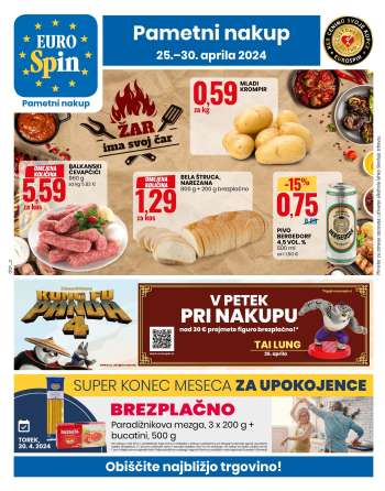 EuroSpin katalog - 25.4.2024 - 30.4.2024.