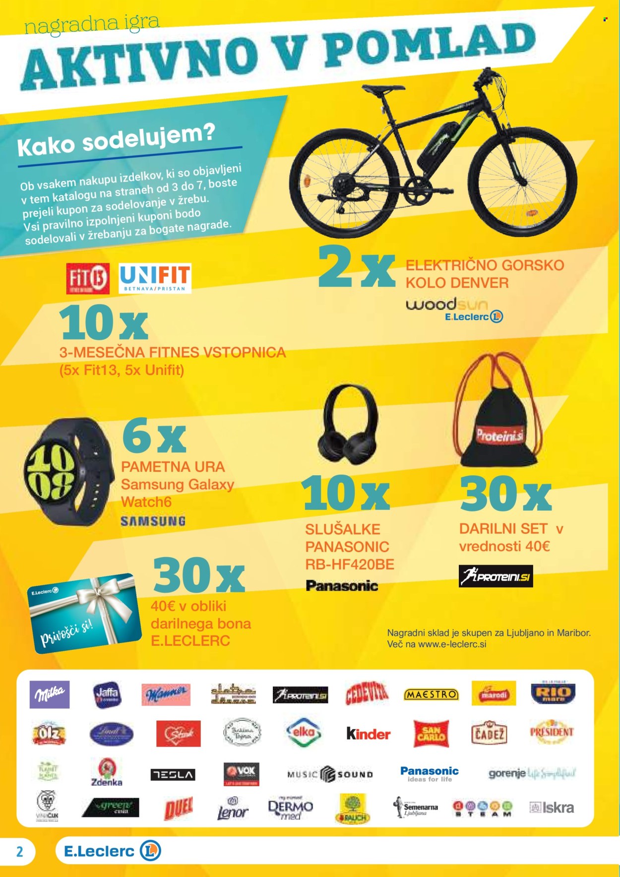 E.Leclerc katalog - 24.4.2024 - 4.5.2024. Stran 2
