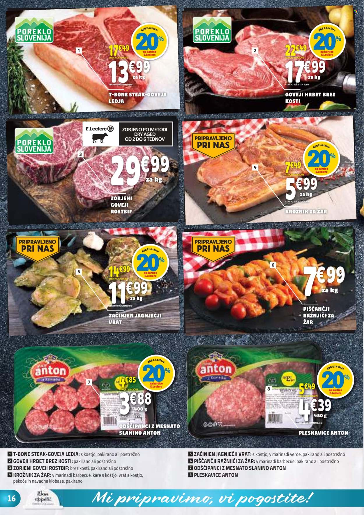 E.Leclerc katalog - 24.4.2024 - 4.5.2024. Stran 16