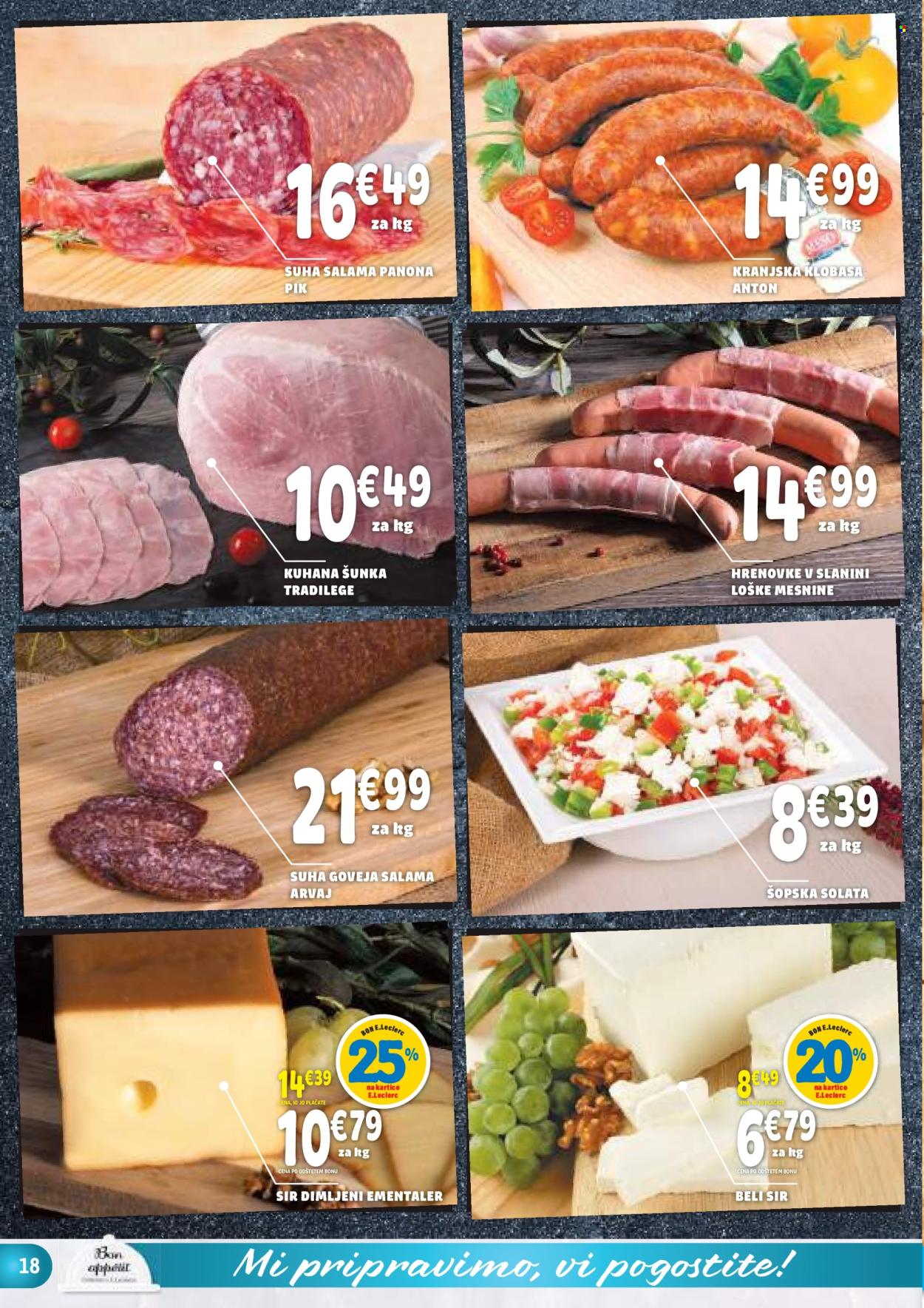 E.Leclerc katalog - 24.4.2024 - 4.5.2024. Stran 18
