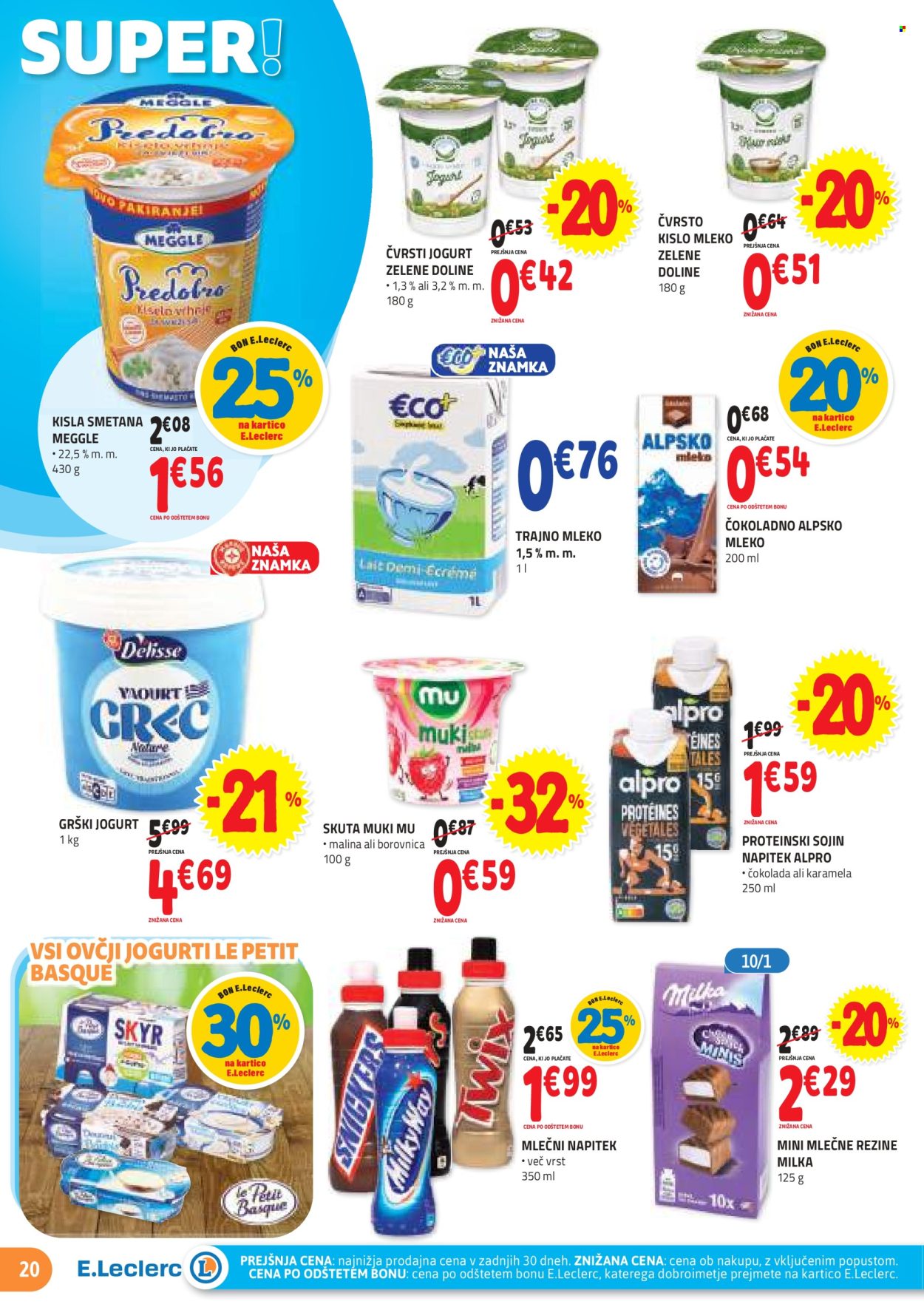 E.Leclerc katalog - 24.4.2024 - 4.5.2024. Stran 20