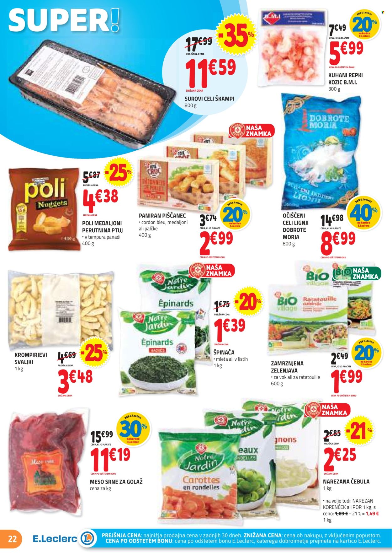 E.Leclerc katalog - 24.4.2024 - 4.5.2024. Stran 22