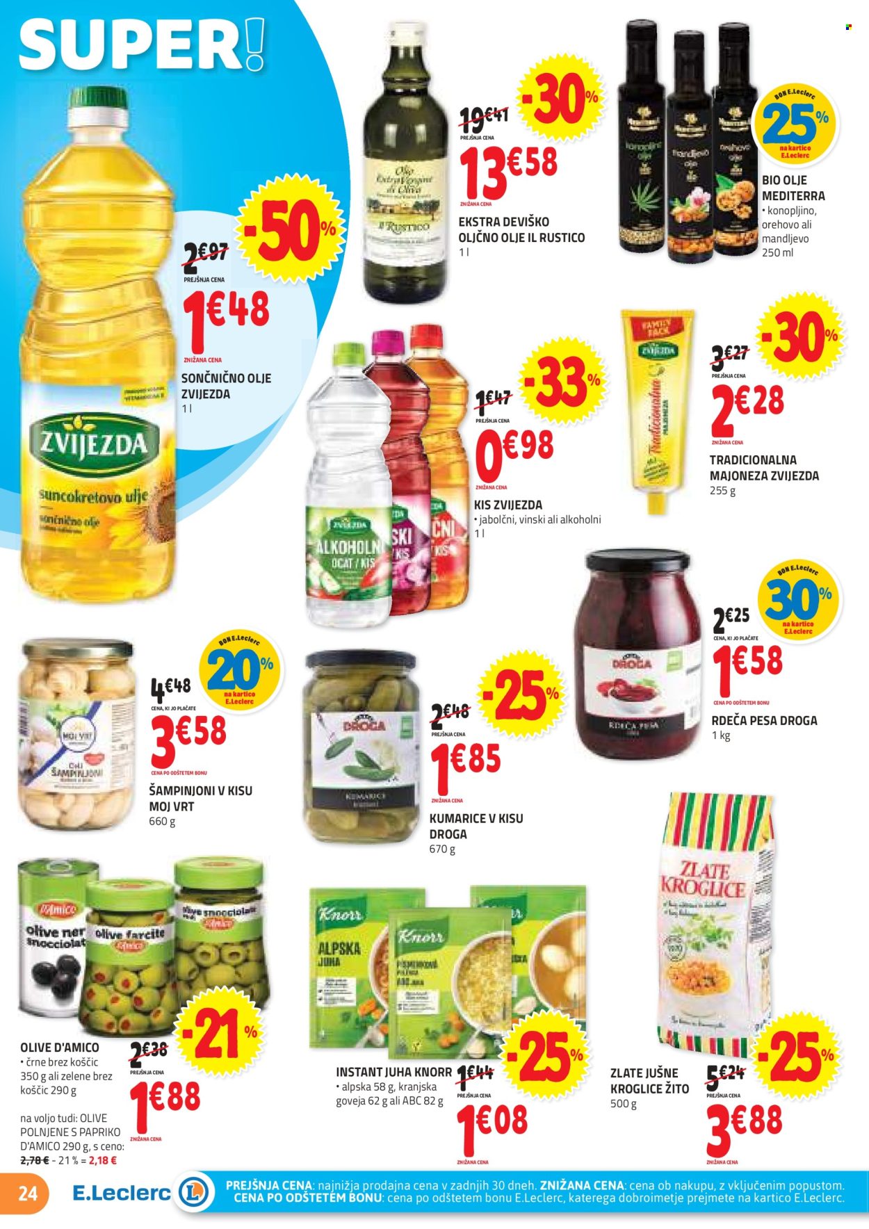 E.Leclerc katalog - 24.4.2024 - 4.5.2024. Stran 24