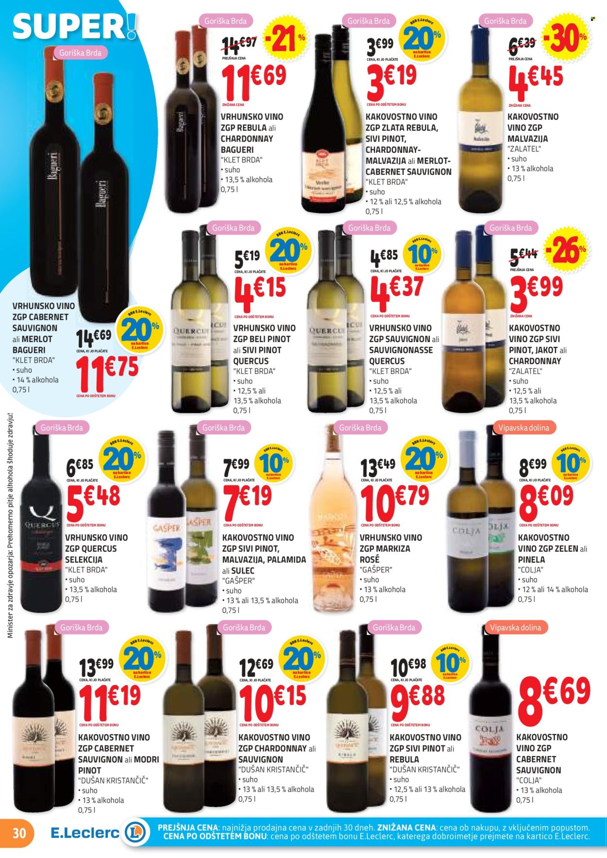 E.Leclerc katalog - 24.4.2024 - 4.5.2024. Stran 30